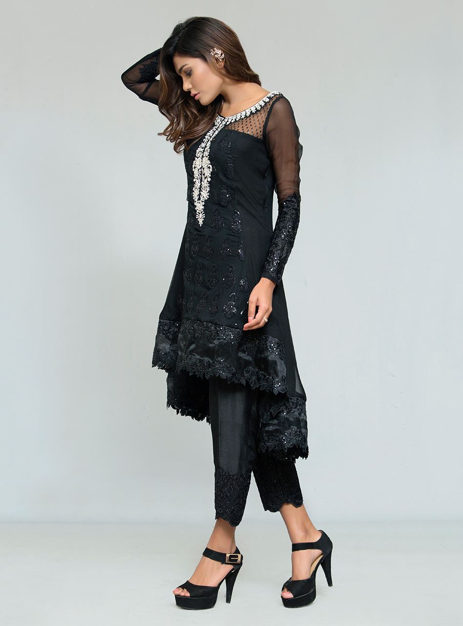 Zainab Chottani | Semi Formals | DARK TALES -  Zainab Chottani Formal - Original Designer Dress - House of Maryam