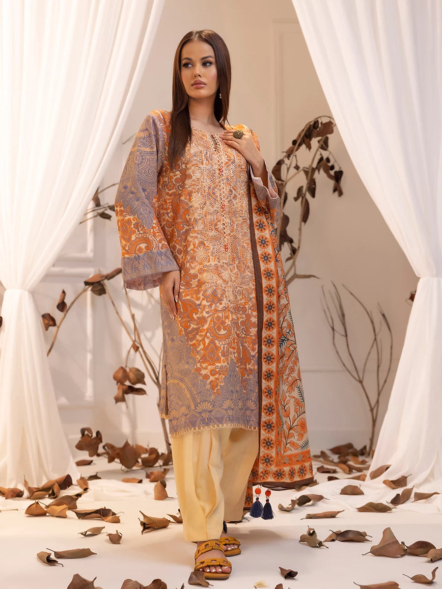 Salitex | Khaddar 24 |  K-02 -  Salitex Ladies Clothes - Original Designer Dress - House of Maryam