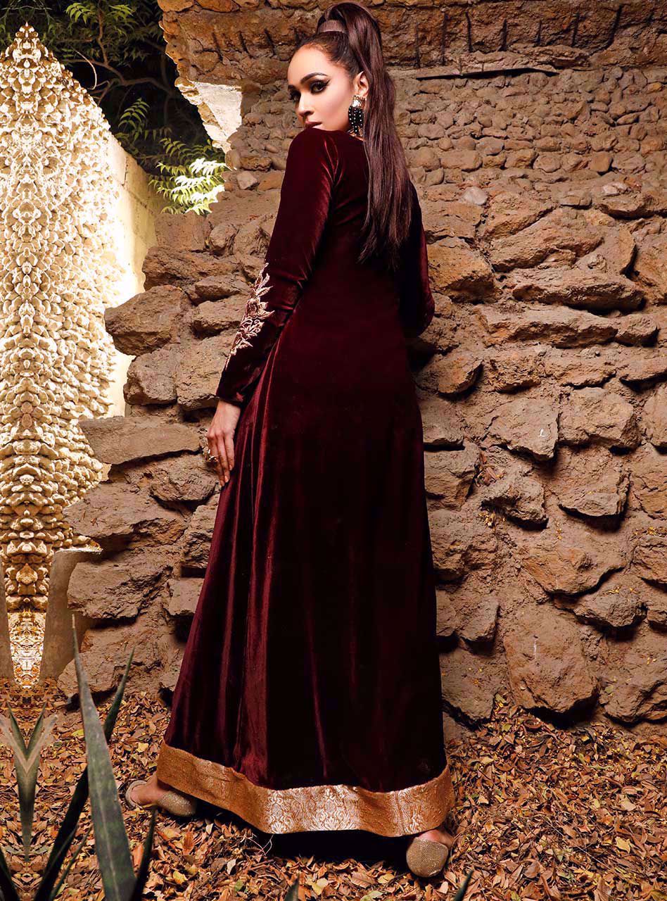 Zainab Chottani | Semi Formals | ALIZARIN CRIMSON -  Zainab Chottani Formal - Original Designer Dress - House of Maryam