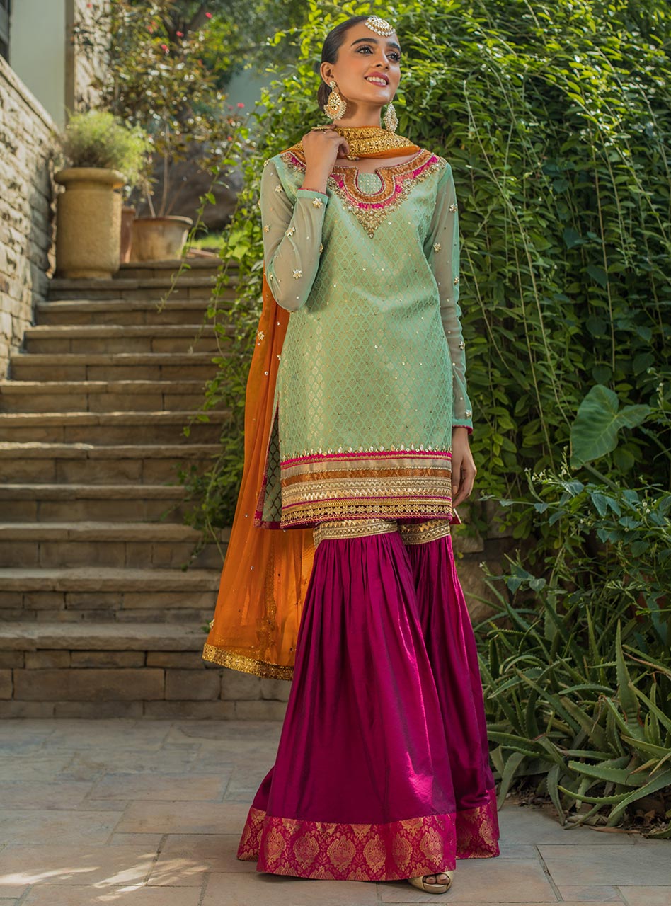 Zainab Chottani | Semi Formals | MEHAK -  Zainab Chottani Formal - Original Designer Dress - House of Maryam