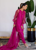 Farah Talib Aziz | Luna Eid Collection 24 | ELIO HOT PINK -  Farah Talib Aziz Luxury - Original Designer Dress - House of Maryam