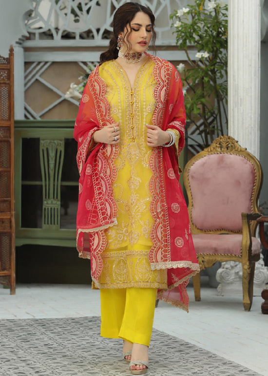 Daud Abbas | Formals Collection | DIORA -  Daud Abbas Formal - Original Designer Dress - House of Maryam