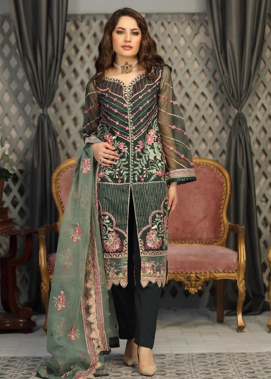 Daud Abbas | Formals Collection | AURA -  Daud Abbas Formal - Original Designer Dress - House of Maryam