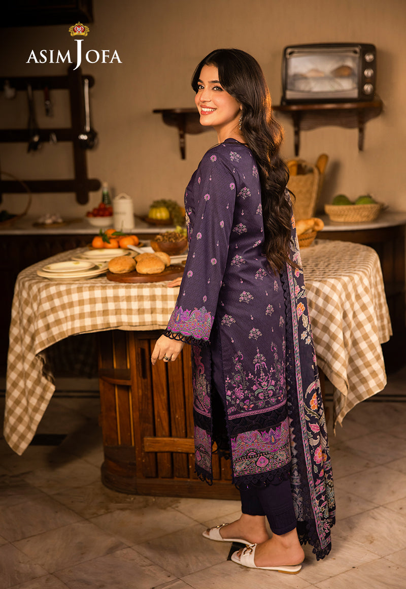 Asim Jofa | Prints Drop 2 | AJUBJ-07 -  Asim Jofa Ladies Clothes - Original Designer Dress - House of Maryam