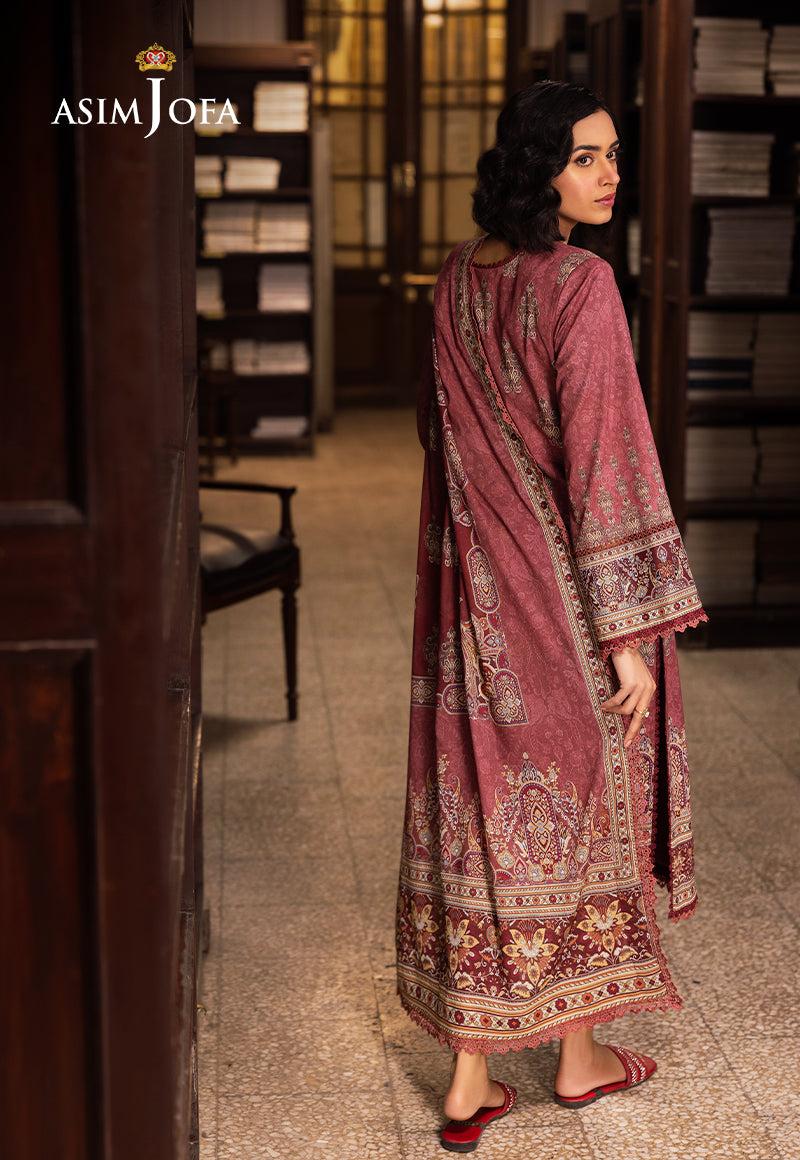 Asim Jofa | Prints Drop 2 | AJUBJ-43 -  Asim Jofa Ladies Clothes - Original Designer Dress - House of Maryam