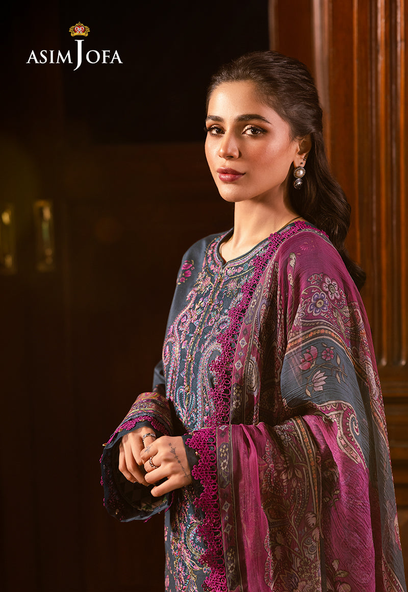 Asim Jofa | Prints Drop 2 | AJUBJ-05 -  Asim Jofa Ladies Clothes - Original Designer Dress - House of Maryam