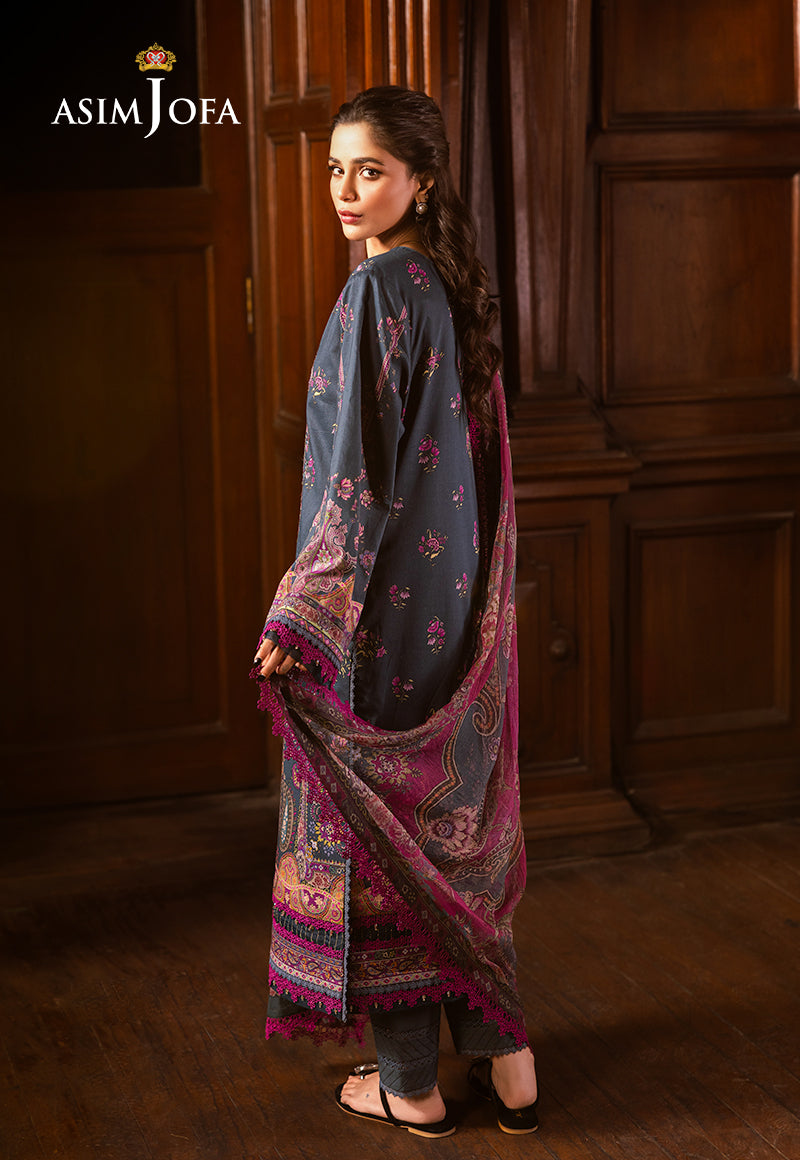 Asim Jofa | Prints Drop 2 | AJUBJ-05 -  Asim Jofa Ladies Clothes - Original Designer Dress - House of Maryam