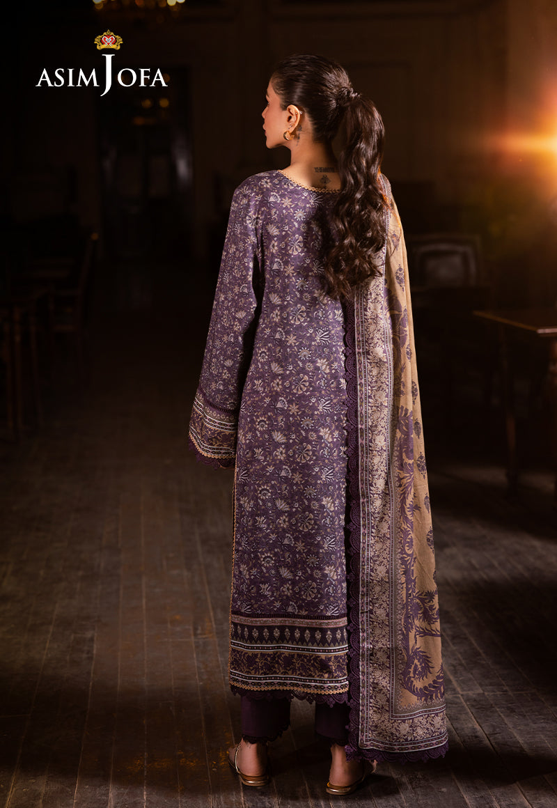 Asim Jofa | Prints Drop 2 | AJUBJ-48 -  Asim Jofa Ladies Clothes - Original Designer Dress - House of Maryam