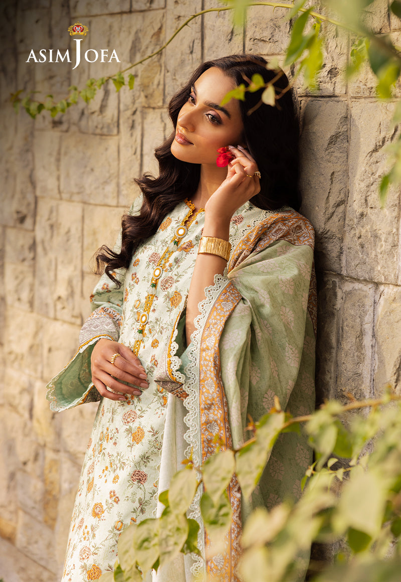 Asim Jofa | Prints Drop 2 |AJUBJ-52 -  Asim Jofa Ladies Clothes - Original Designer Dress - House of Maryam