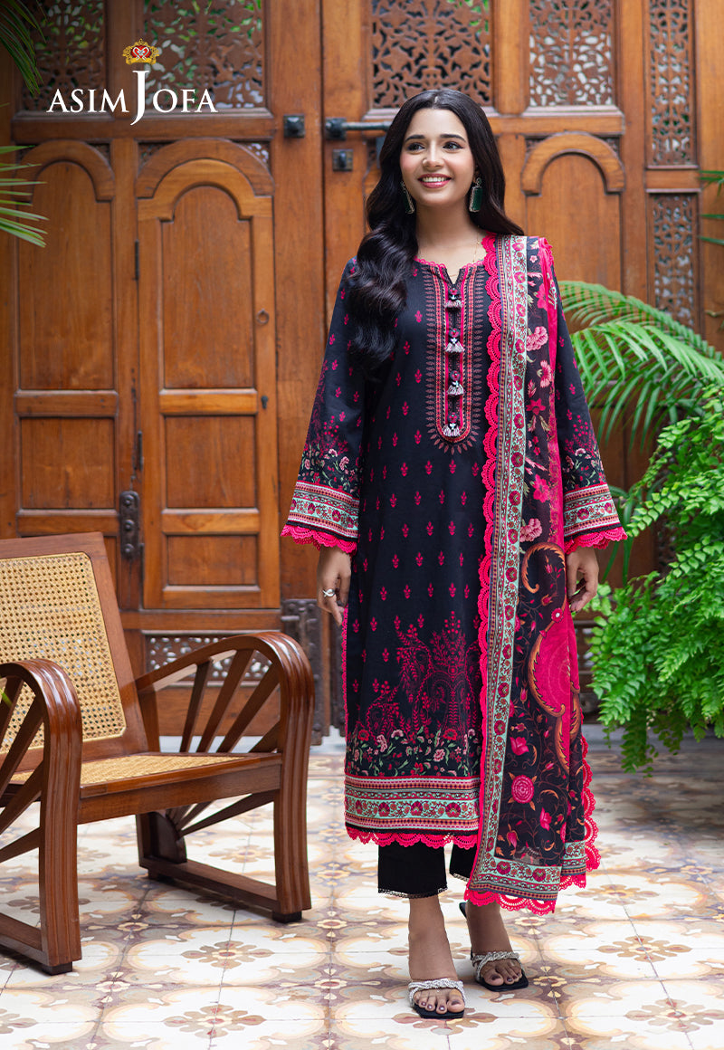 Asim Jofa | Prints Drop 2 | AJUUB-21 -  Asim Jofa Ladies Clothes - Original Designer Dress - House of Maryam