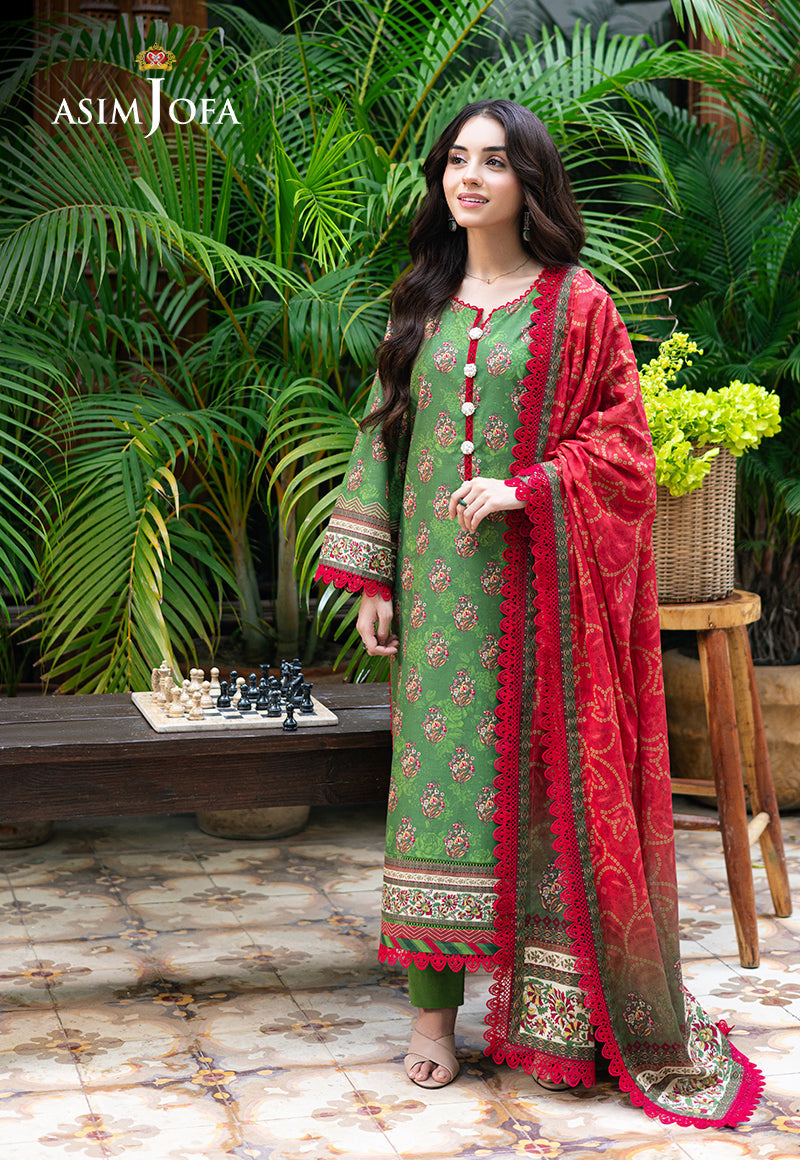 Asim Jofa | Prints Drop 2 | AJUUB-40 -  Asim Jofa Ladies Clothes - Original Designer Dress - House of Maryam