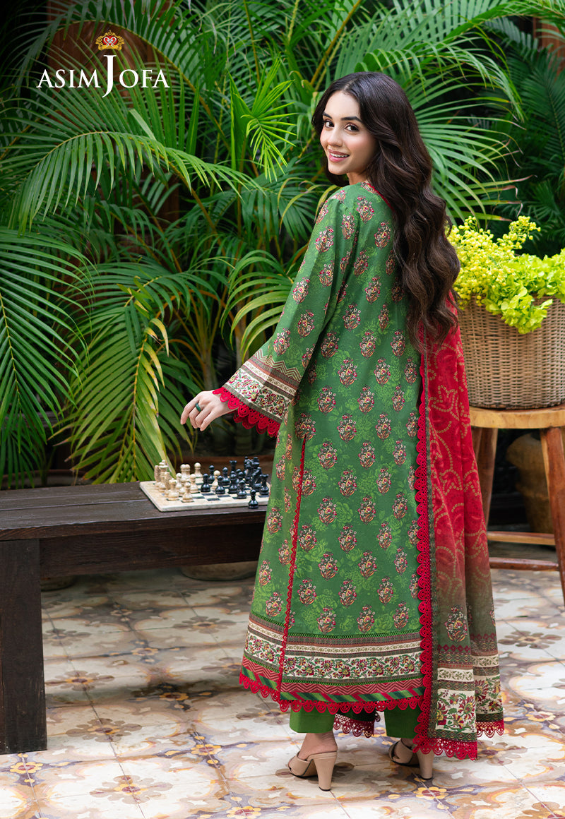 Asim Jofa | Prints Drop 2 | AJUUB-40 -  Asim Jofa Ladies Clothes - Original Designer Dress - House of Maryam