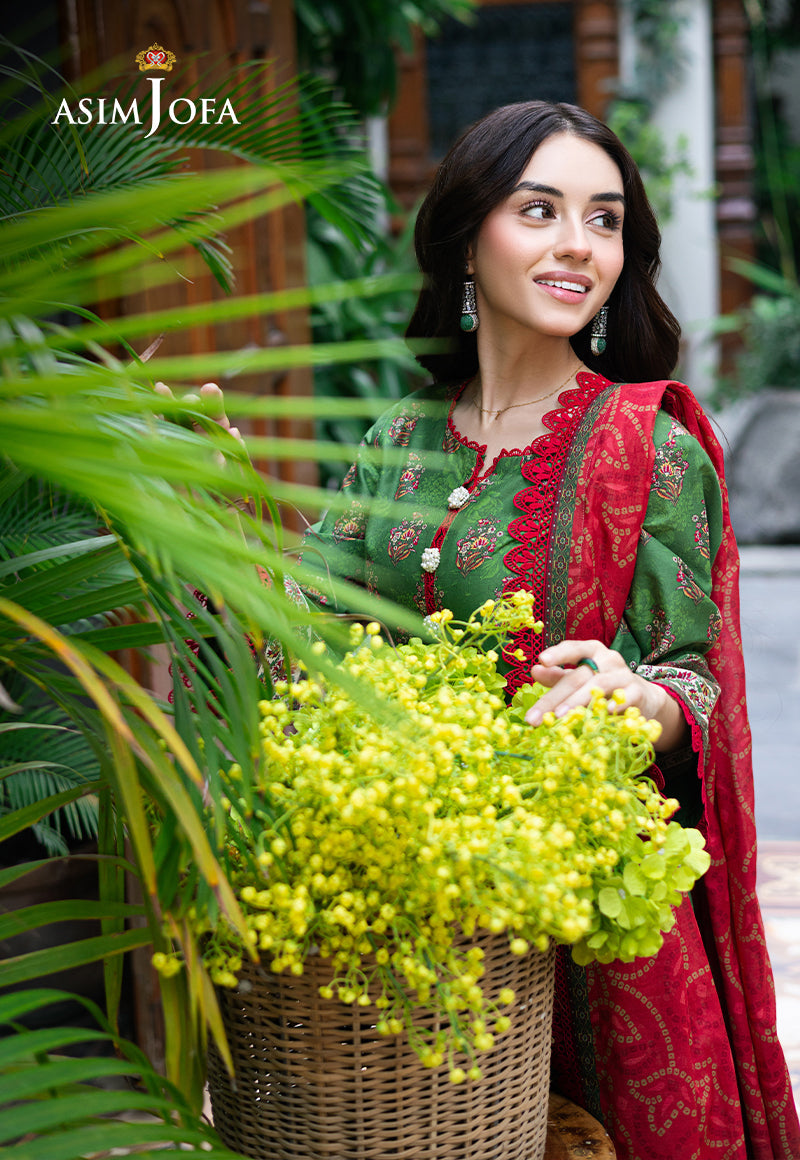 Asim Jofa | Prints Drop 2 | AJUUB-40 -  Asim Jofa Ladies Clothes - Original Designer Dress - House of Maryam