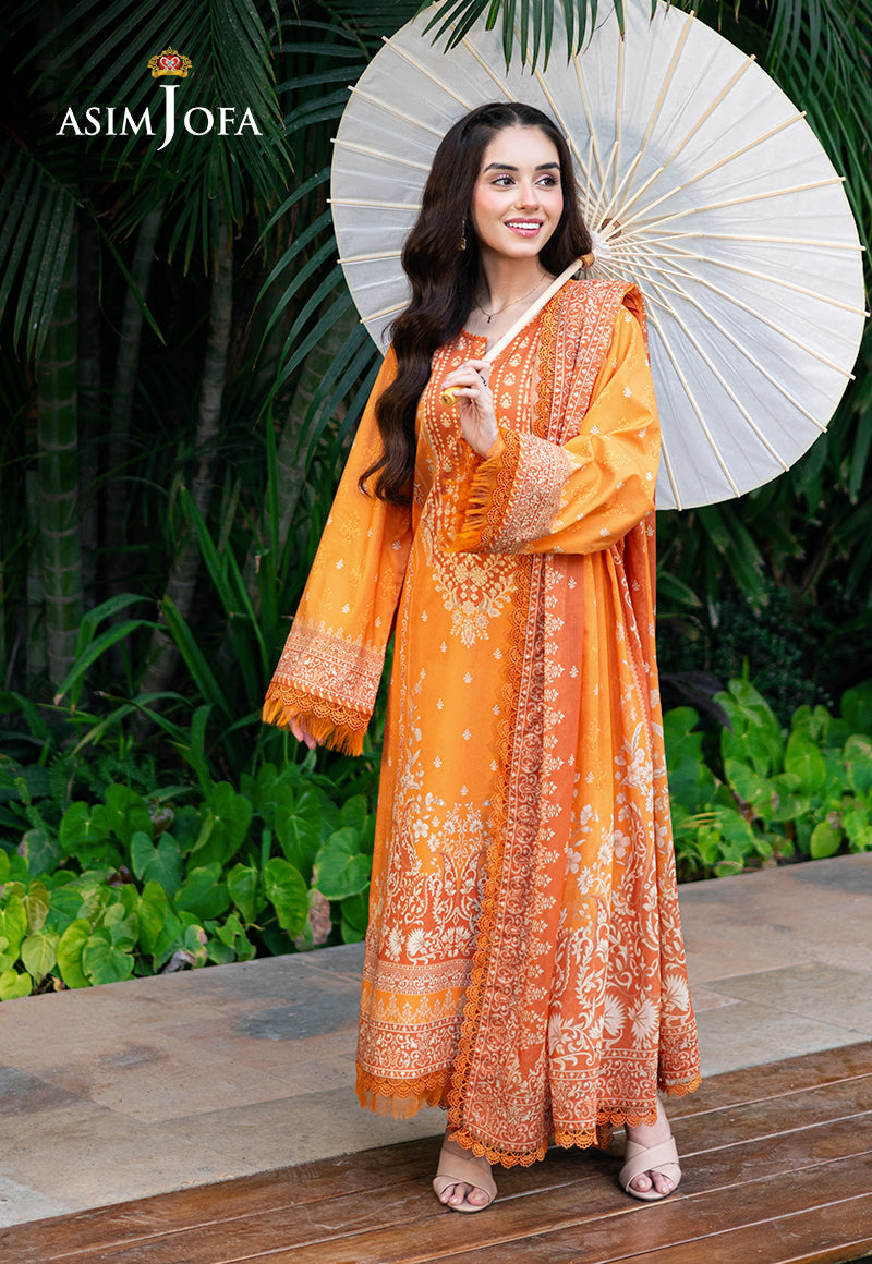 Asim Jofa | Prints Drop 2 | AJUUB-29 -  Asim Jofa Ladies Clothes - Original Designer Dress - House of Maryam