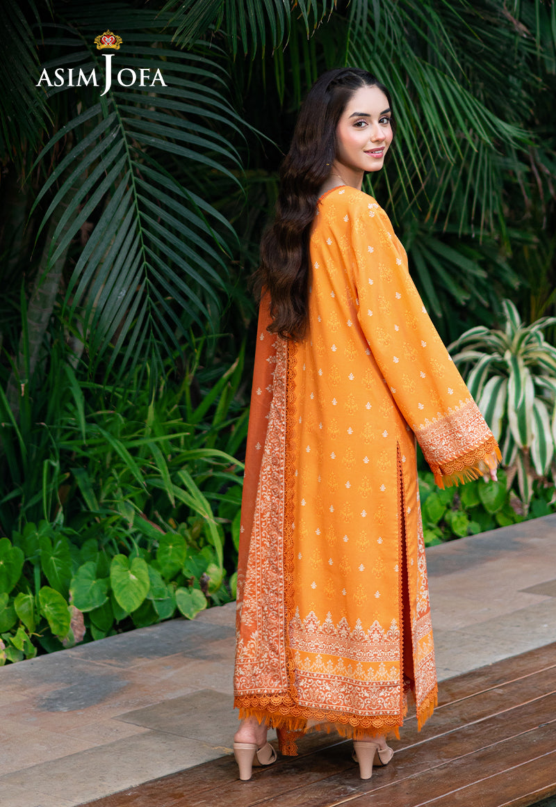 Asim Jofa | Prints Drop 2 | AJUUB-29 -  Asim Jofa Ladies Clothes - Original Designer Dress - House of Maryam