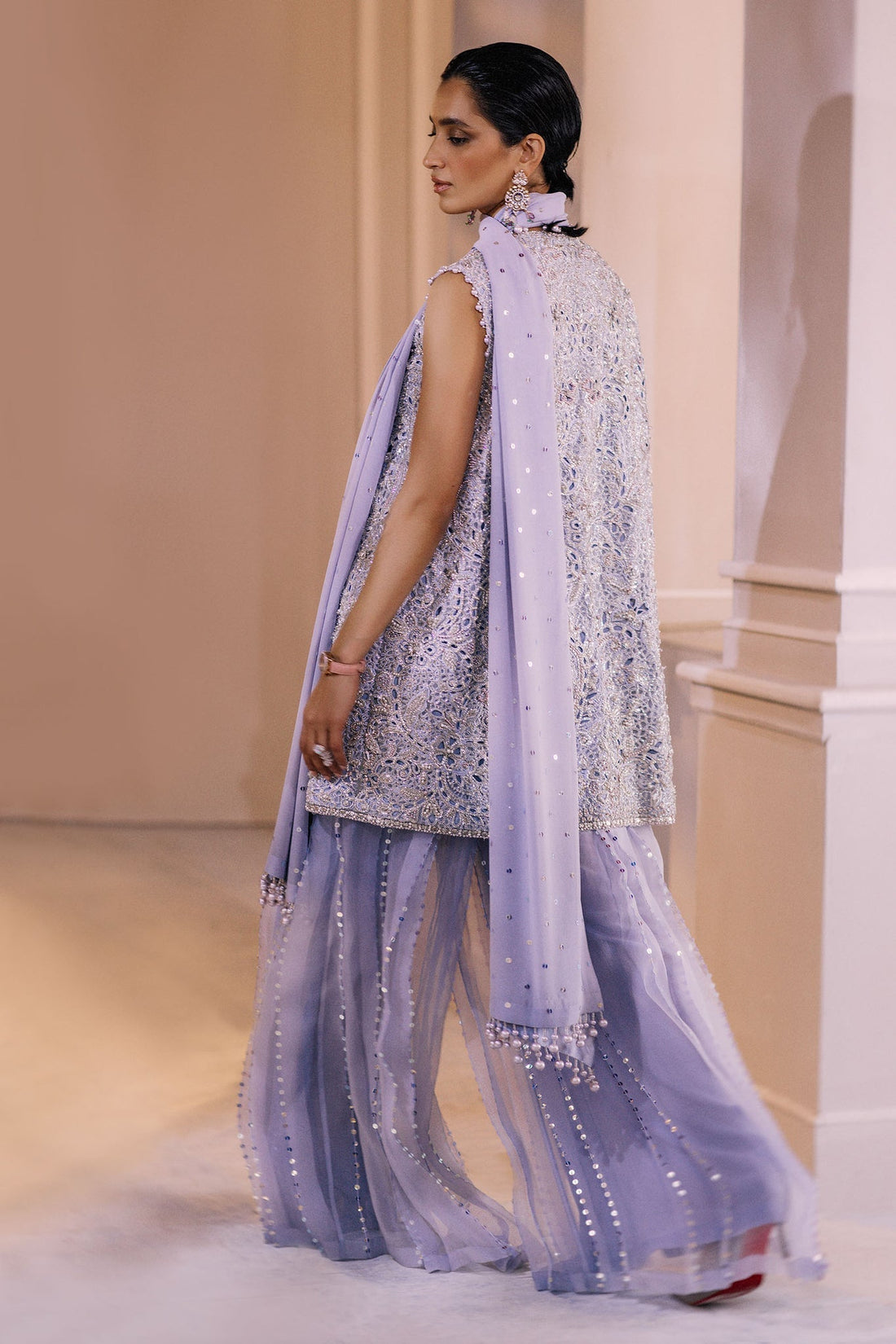 Elan | Demi Couture Onirique | CRISTALLIN LILAS (EP-20653) -  Elan Formal - Original Designer Dress - House of Maryam