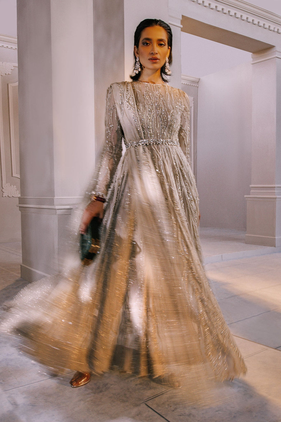Elan | Demi Couture Onirique | LUISANTE D'OR (EP-20856) -  Elan Formal - Original Designer Dress - House of Maryam