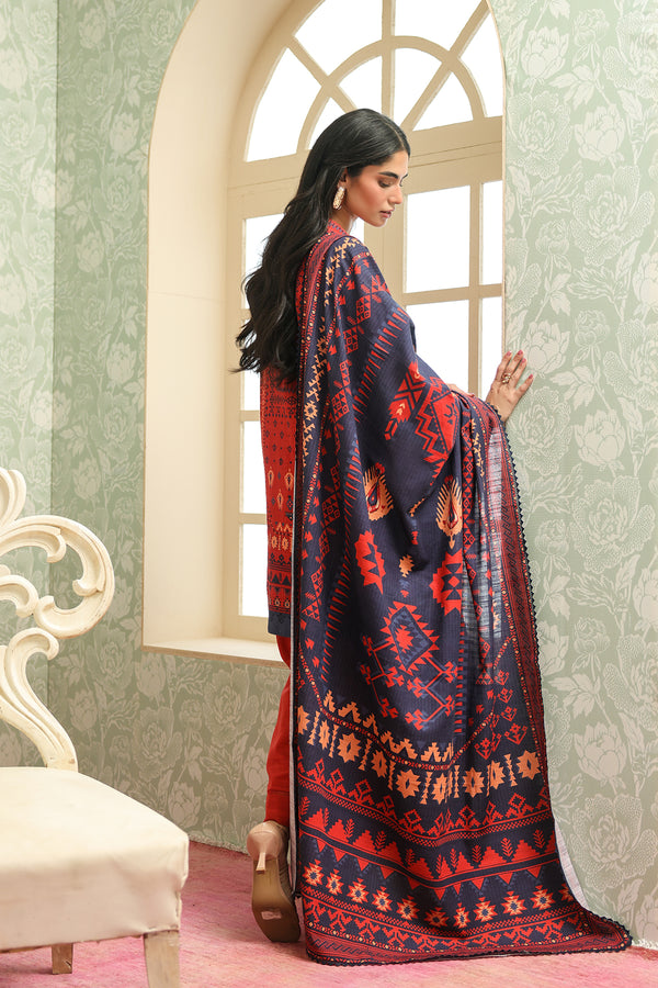 Sahar | winter 25 | Aztec Flame -  Sahar Ladies Clothes - Original Designer Dress - House of Maryam