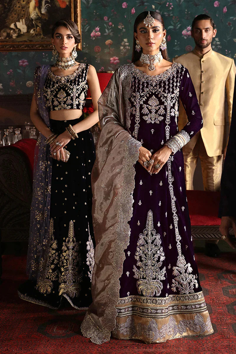 Mushq | Niloufer Velvet Edit 23 | Shirin -  Mushq Bridal - Original Designer Dress - House of Maryam