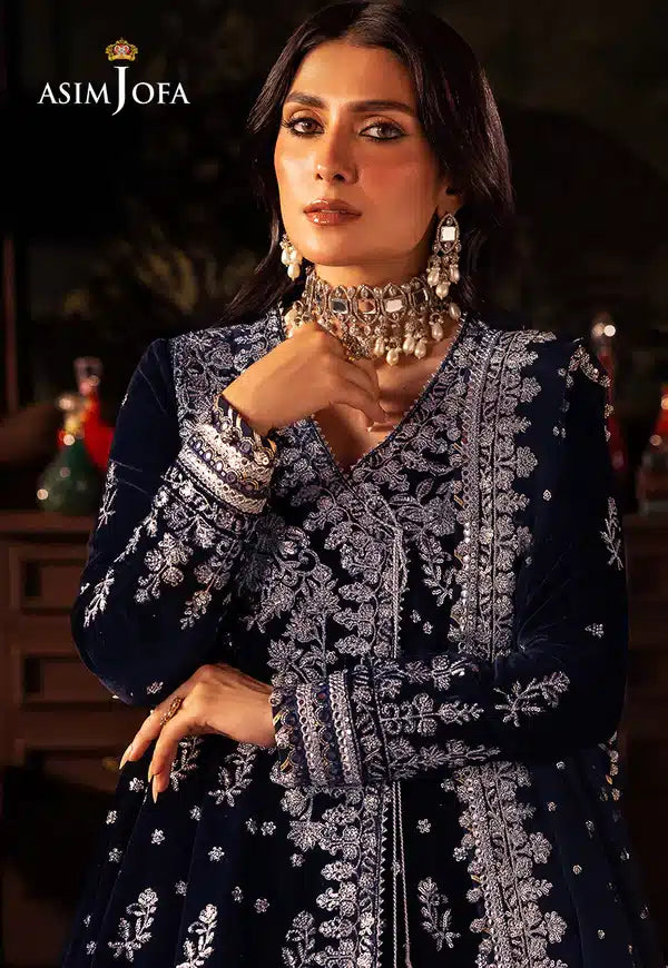 Asim Jofa | Makhmal Wedding Velvet 23 | AJMM-04 -  Asim Jofa Bridal - Original Designer Dress - House of Maryam
