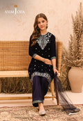 Asim Jofa | Velvet Edit | AJKV-02 -  Asim Jofa Ladies Clothes - Original Designer Dress - House of Maryam