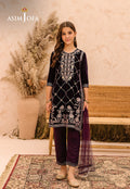 Asim Jofa | Velvet Edit | AJKV-08 -  Asim Jofa Ladies Clothes - Original Designer Dress - House of Maryam