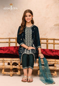 Asim Jofa | Velvet Edit | AJKV-07 -  Asim Jofa Ladies Clothes - Original Designer Dress - House of Maryam