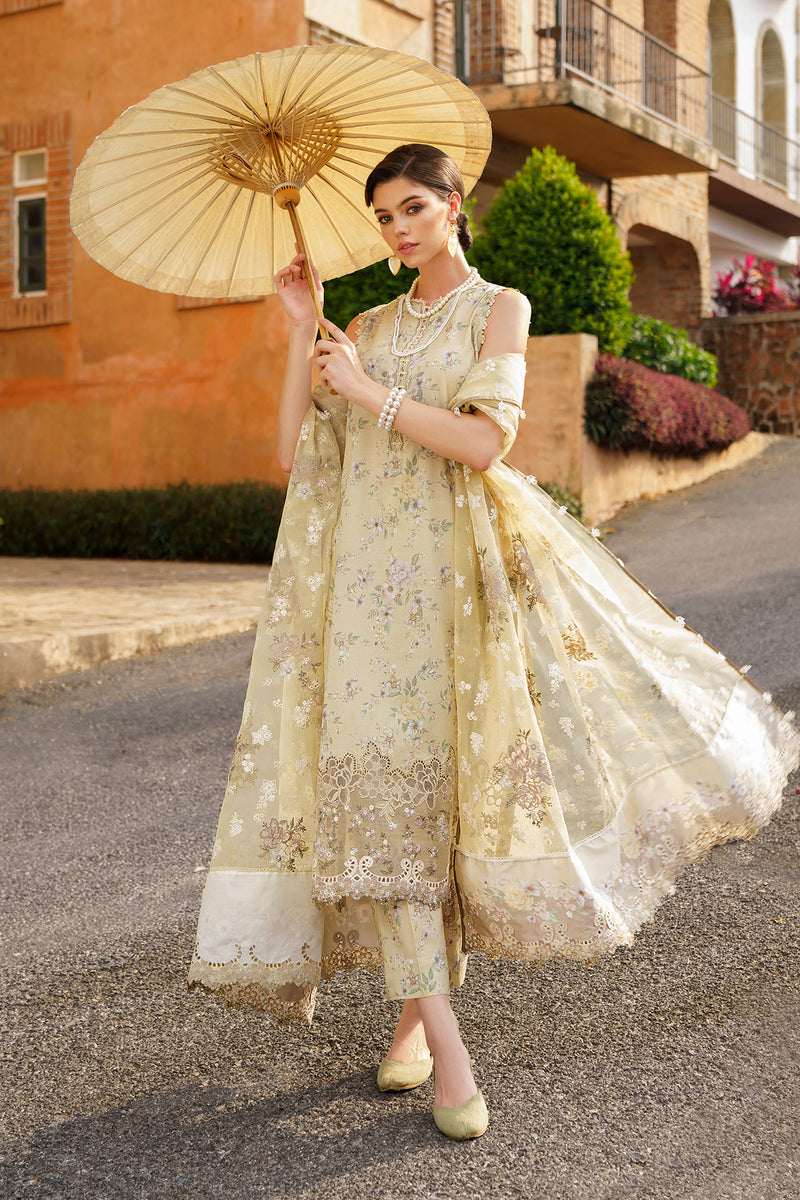 Baroque | Luxury Pret 24 | LAWN UF-584 -  Baroque Luxury - Original Designer Dress - House of Maryam