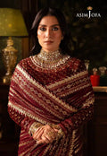 Asim Jofa | Makhmal Wedding Velvet 23 | AJMM-02 -  Asim Jofa Formal - Original Designer Dress - House of Maryam