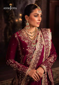 Asim Jofa | Makhmal Wedding Velvet 23 | AJMM-03 -  Asim Jofa Formal - Original Designer Dress - House of Maryam