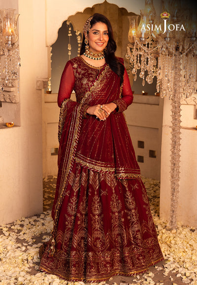 Asim Jofa | Shehnai Festive Collection | AJSH-16 -  Asim Jofa Bridal - Original Designer Dress - House of Maryam