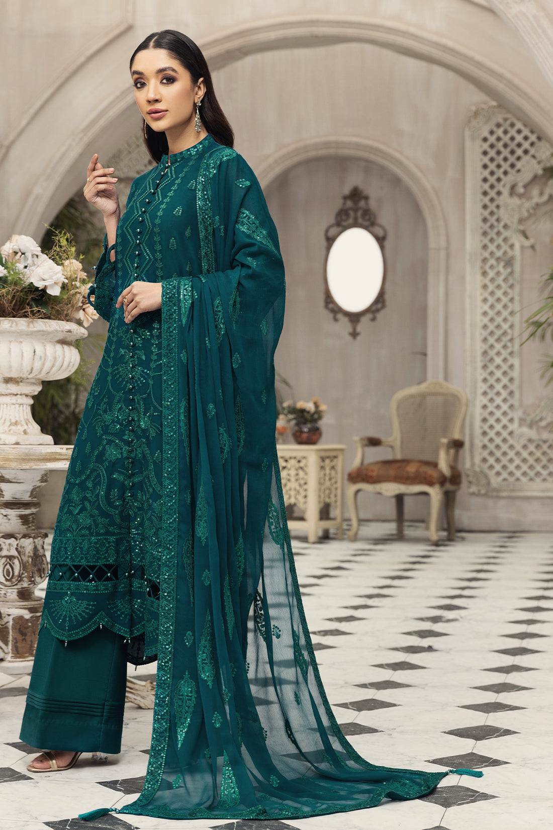 Alizeh | Formals Collection | Tabeer -  Alizeh Formal - Original Designer Dress - House of Maryam