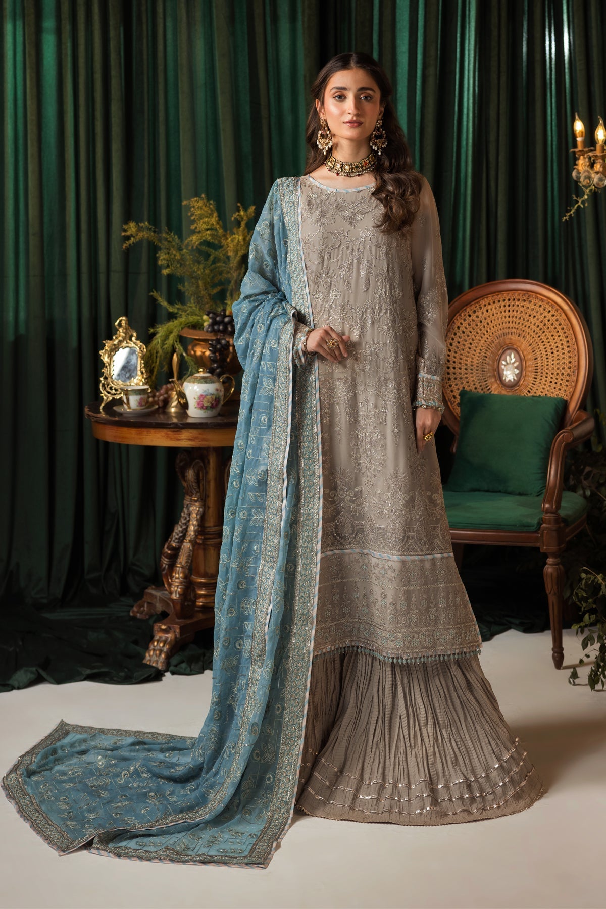 House of Nawab | Gul Mira Formals | EBNAAH -  House of Nawab Ladies Clothes - Original Designer Dress - House of Maryam