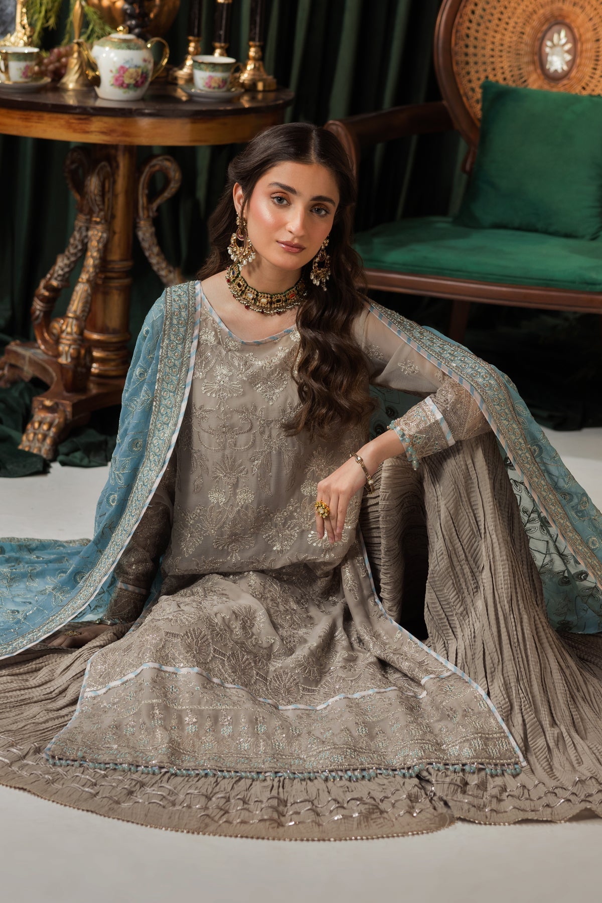 House of Nawab | Gul Mira Formals | EBNAAH -  House of Nawab Ladies Clothes - Original Designer Dress - House of Maryam