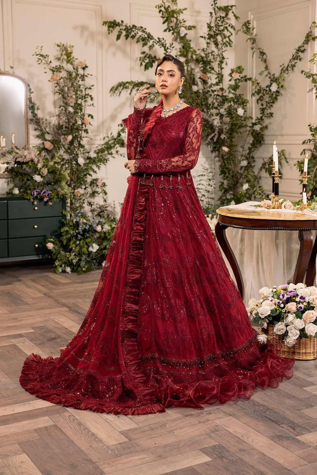 House of Nawab | Azalea Luxury Formals | DIBA -  House of Nawab Formal - Original Designer Dress - House of Maryam