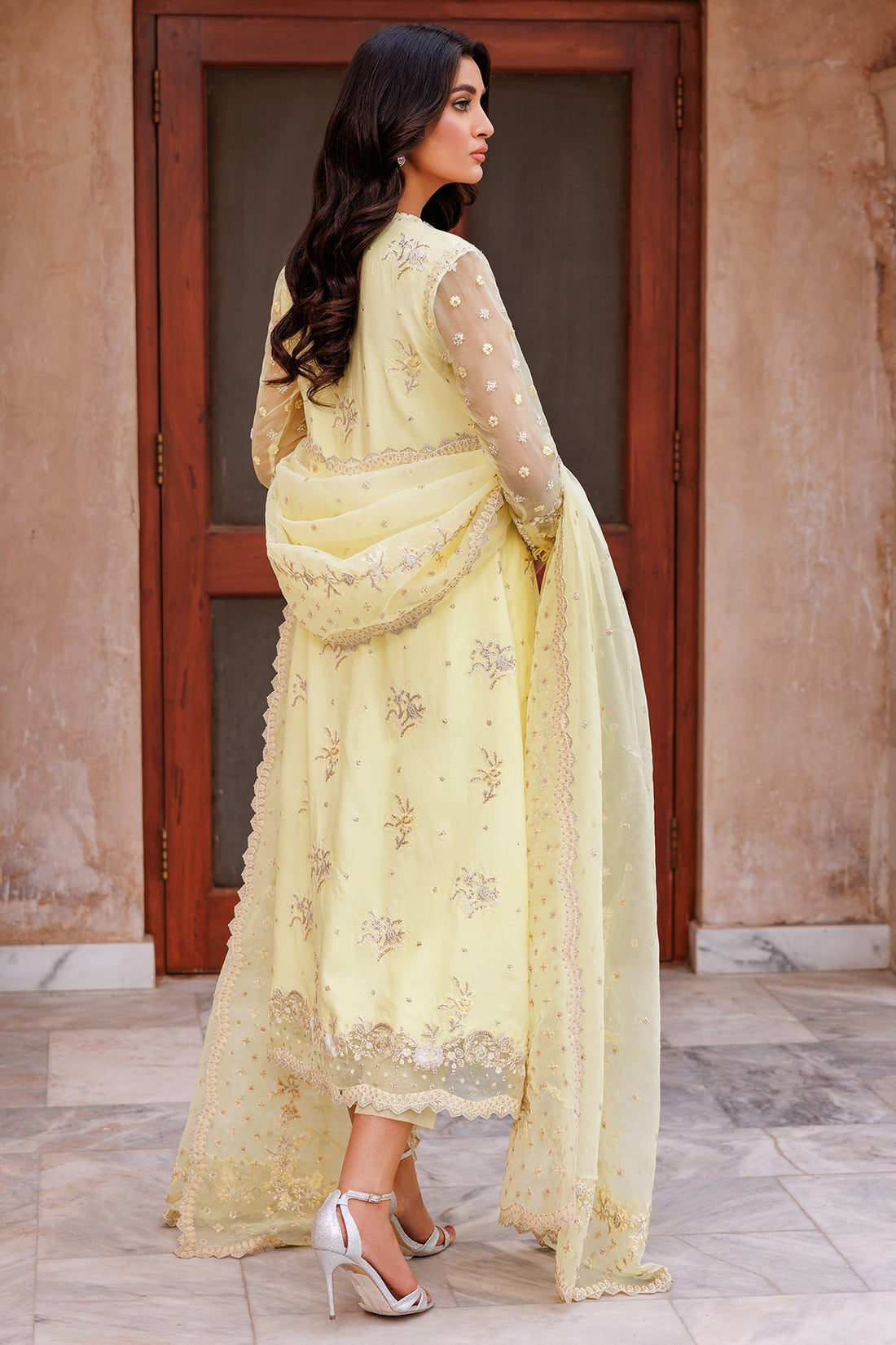 Mina Kashif | Shahbano Luxury Pret 24 | Abira -  Mina Kashif Luxury - Original Designer Dress - House of Maryam
