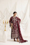 Alizeh | Formals Collection | Clara C (MAROON) -  Alizeh Formal - Original Designer Dress - House of Maryam