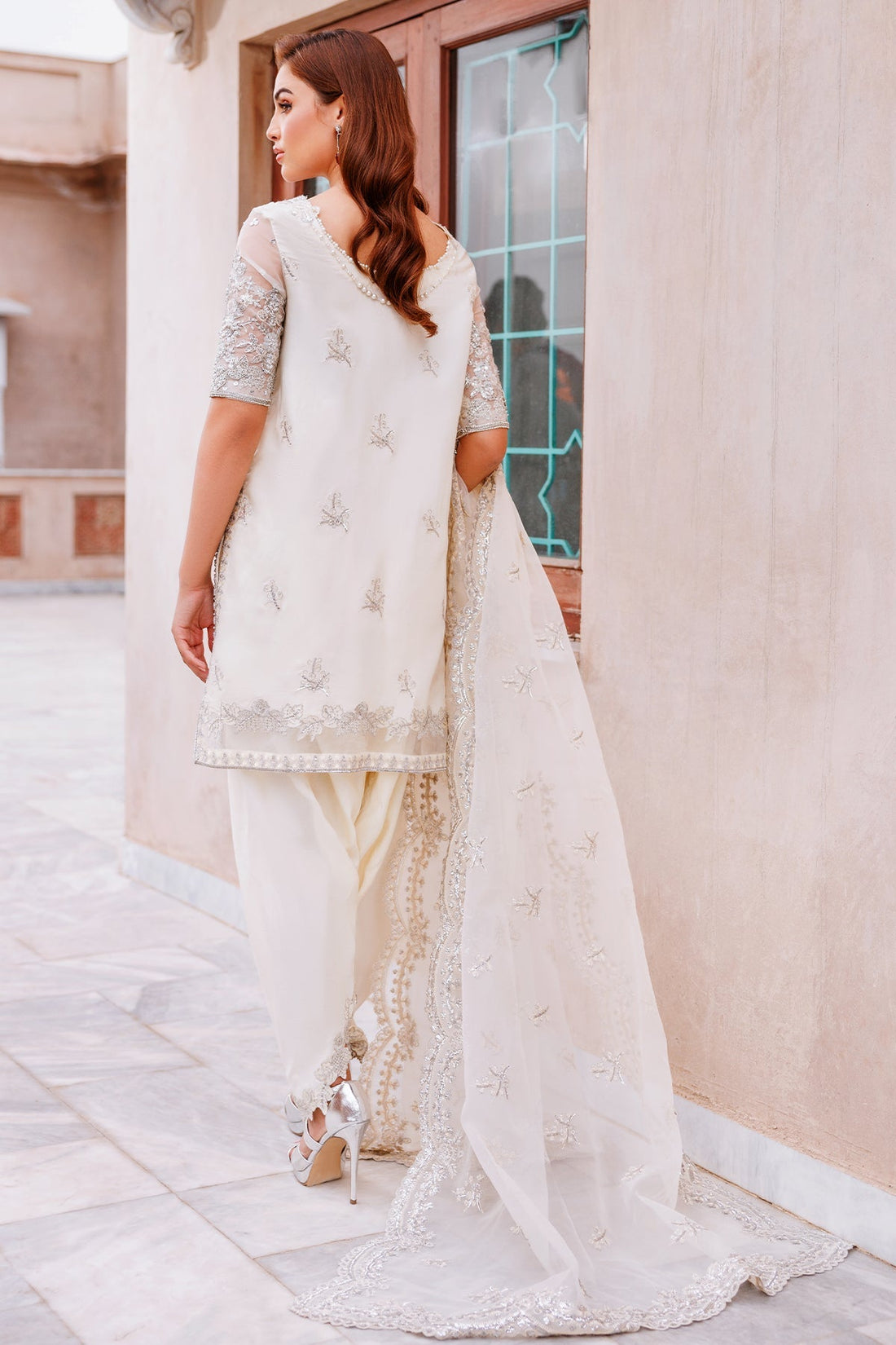 Mina Kashif | Shahbano Luxury Pret 24 | Izea -  Mina Kashif Luxury - Original Designer Dress - House of Maryam