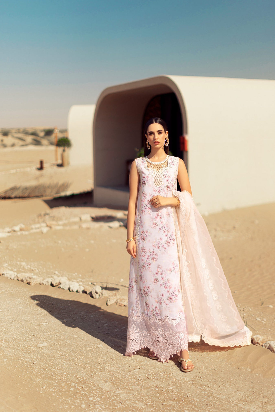 Noor By Saadia Asad | Eid Handwork Laserkari Lawn 24 | D5 -  Noor by Saadia Asad Luxury - Original Designer Dress - House of Maryam