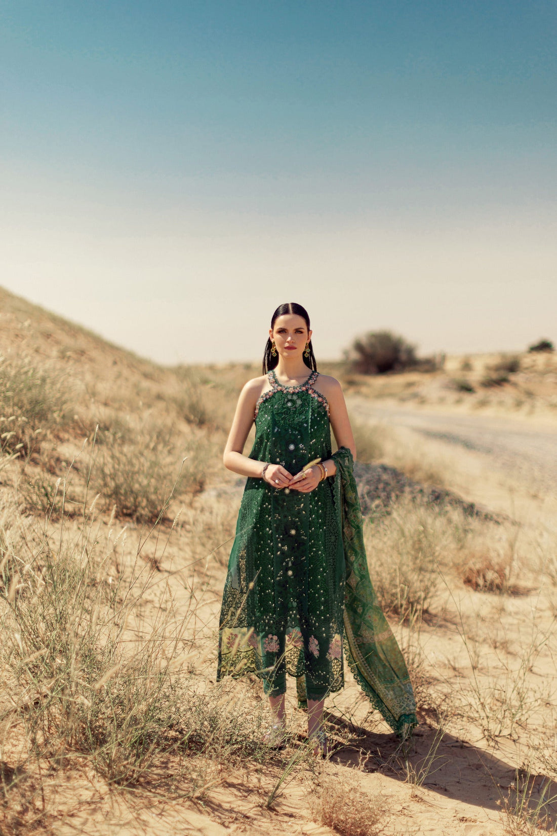 Noor By Saadia Asad | Eid Handwork Laserkari Lawn 24 | D8 -  Noor by Saadia Asad Luxury - Original Designer Dress - House of Maryam