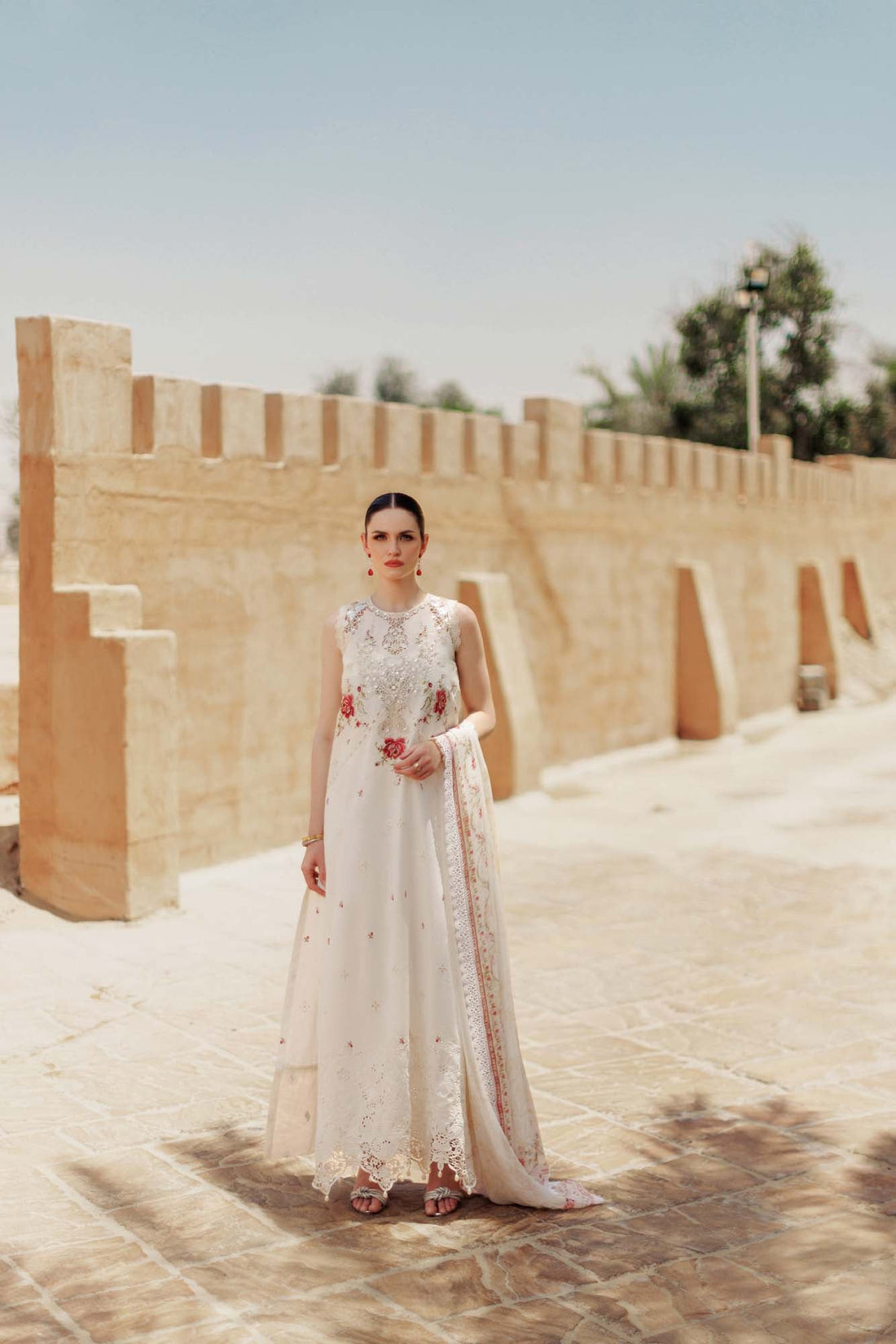 Noor By Saadia Asad | Eid Handwork Laserkari Lawn 24 | D9 -  Noor by Saadia Asad Luxury - Original Designer Dress - House of Maryam