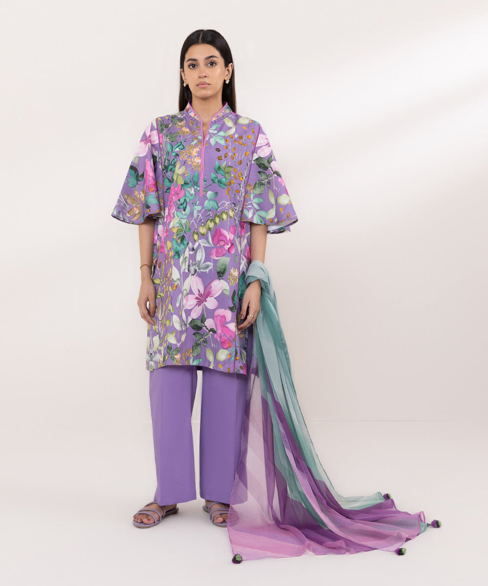 Sapphire | Intermix 2024 | Cambric Suit S-24 -  Sapphire Casuals - Original Designer Dress - House of Maryam