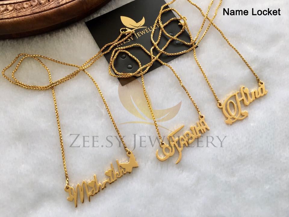 Name Accessories -  Zeesy  - Original Designer Dress - House of Maryam