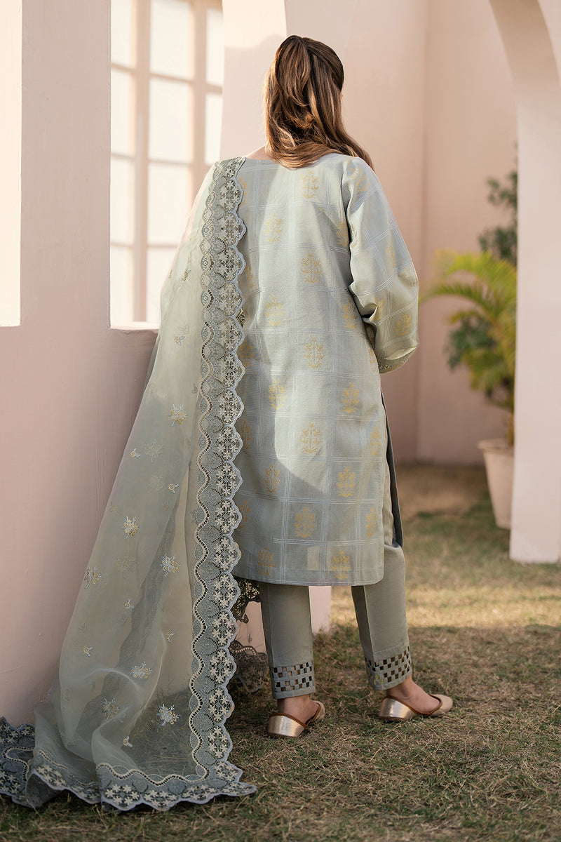 Baroque | Luxury Pret 24 | JACQUARD LAWN UF-603 -  Baroque Luxury - Original Designer Dress - House of Maryam