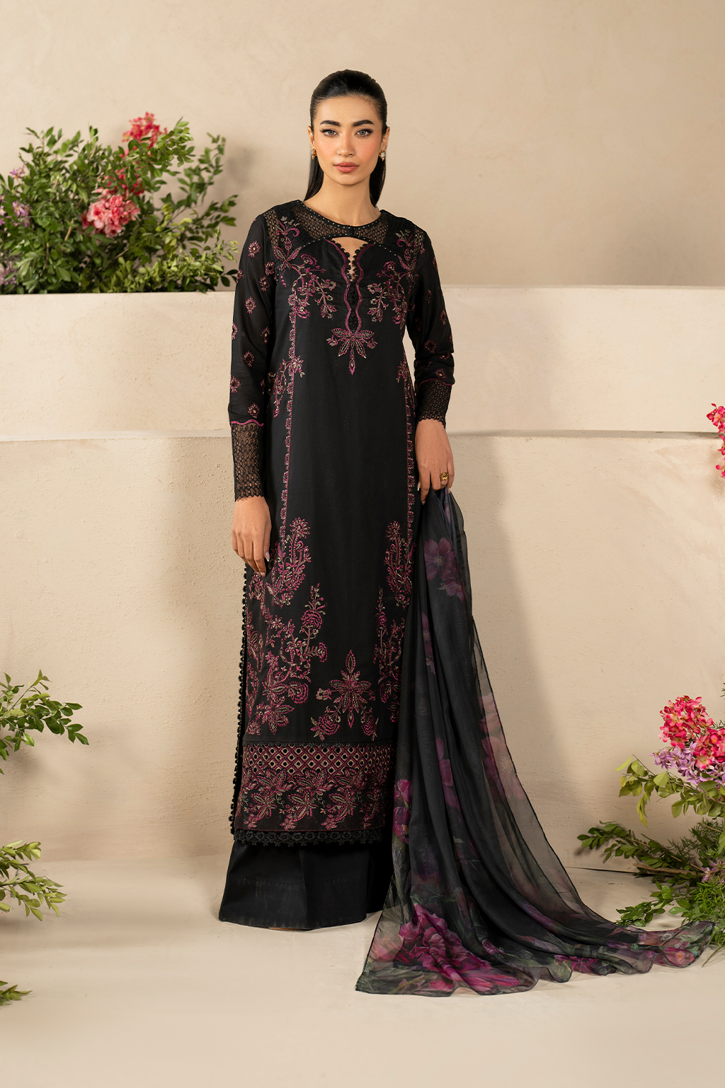 Iznik | Festive Lawn 25 | EFL-03 -  Iznik Ladies Clothes - Original Designer Dress - House of Maryam