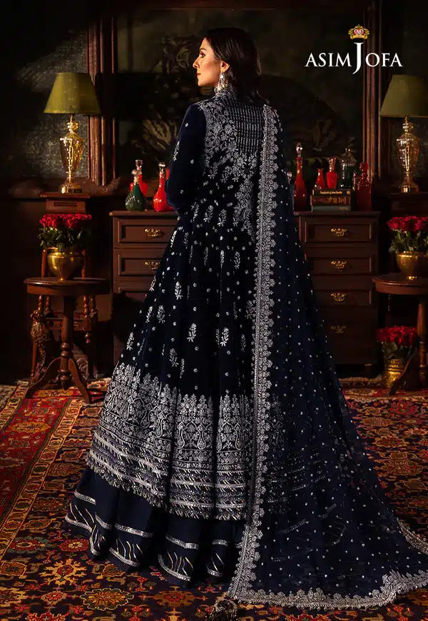 Asim Jofa | Makhmal Wedding Velvet 23 | AJMM-04 -  Asim Jofa Bridal - Original Designer Dress - House of Maryam