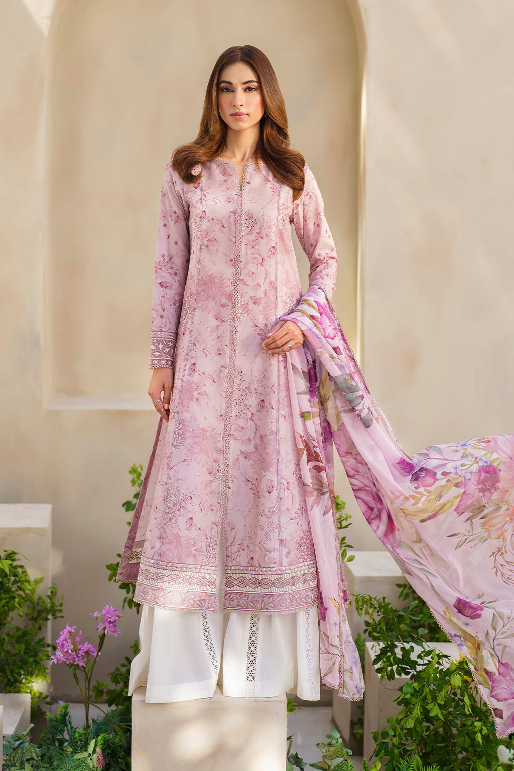 Iznik | Festive lawn 24 | SFL-06 -  Iznik Luxury - Original Designer Dress - House of Maryam