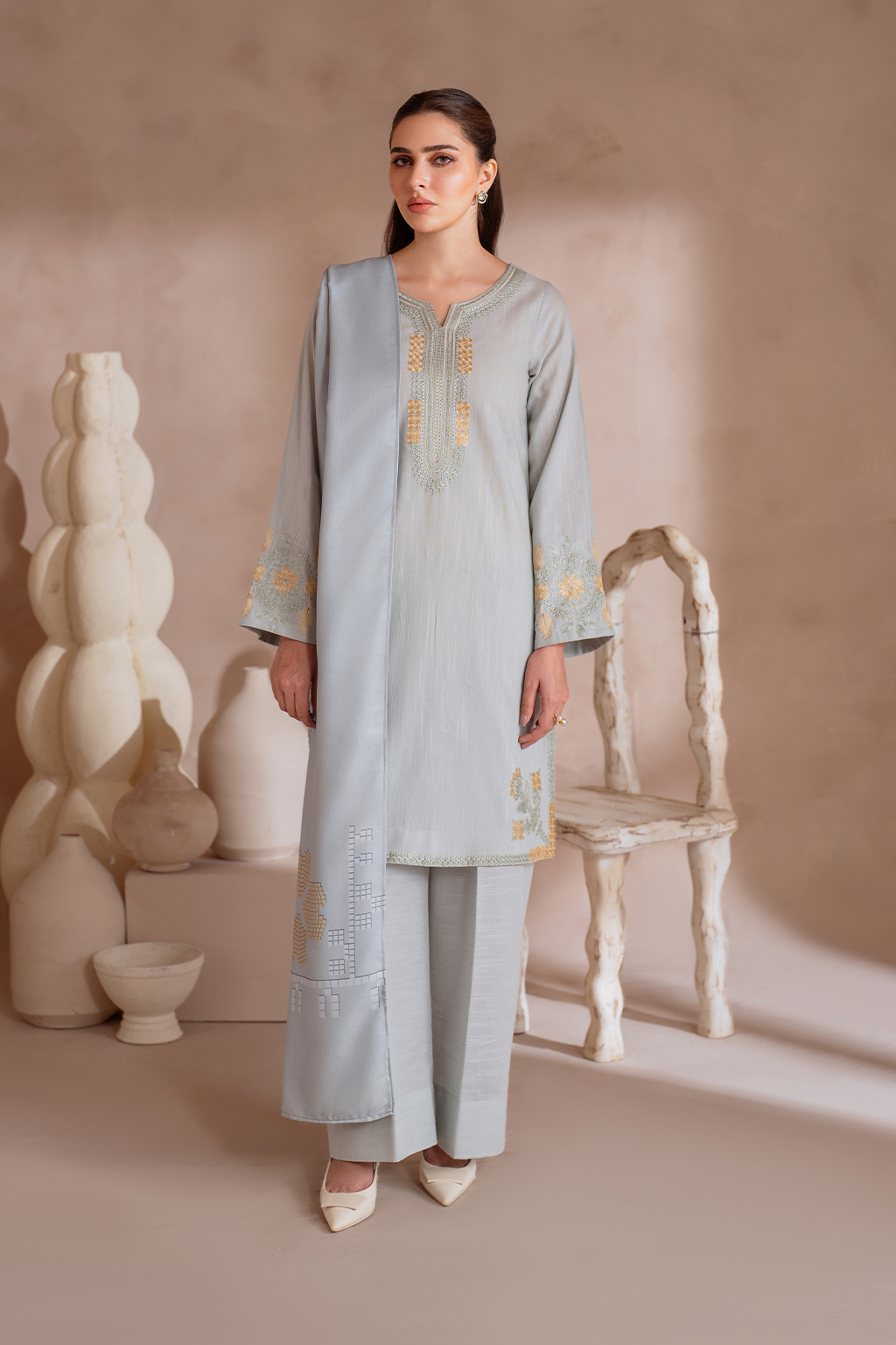 Iznik | Exclusive Winter | UE-369 -  Iznik Ladies Clothes - Original Designer Dress - House of Maryam