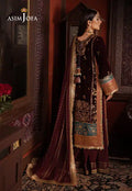 Asim Jofa | Makhmal Wedding Velvet 23 | AJMM-09 -  Asim Jofa Formal - Original Designer Dress - House of Maryam