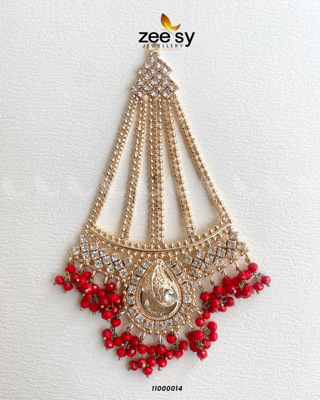 Jhumar-0073 -  Zeesy jhumar - Original Designer Dress - House of Maryam